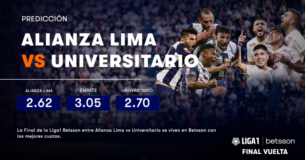 Alianza Lima Vs Universitario Pron Sticos Liga Betsson Betsson Blog