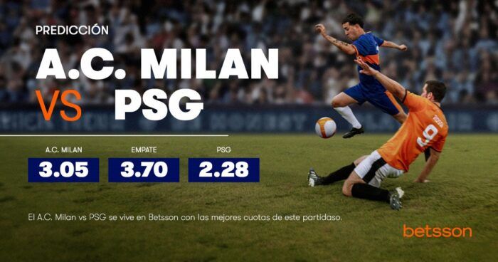 A.C. MIlan vs PSG Pronostico