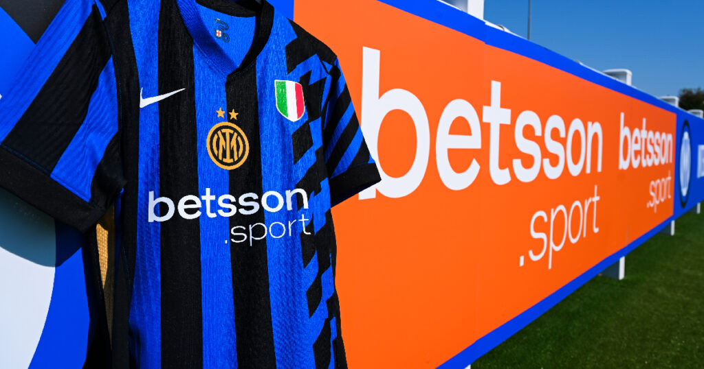 Betsson nuevo patrocinador del Inter de Milán