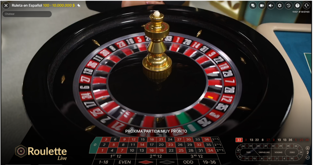 Ruleta en español