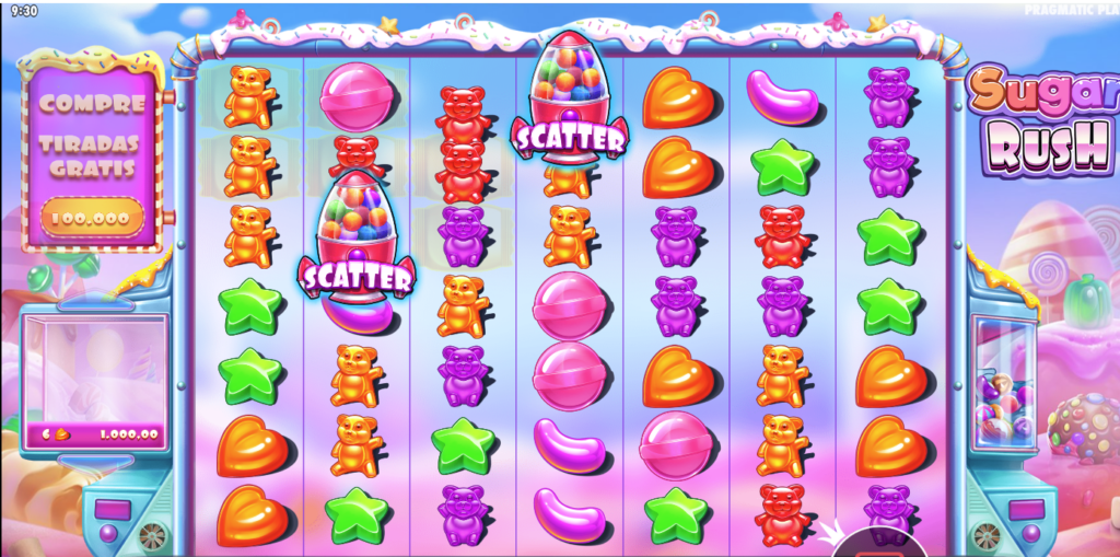 Scatter de Sugar Rush